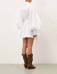 Zimmermann - Rebellion Poplin Mini Dress