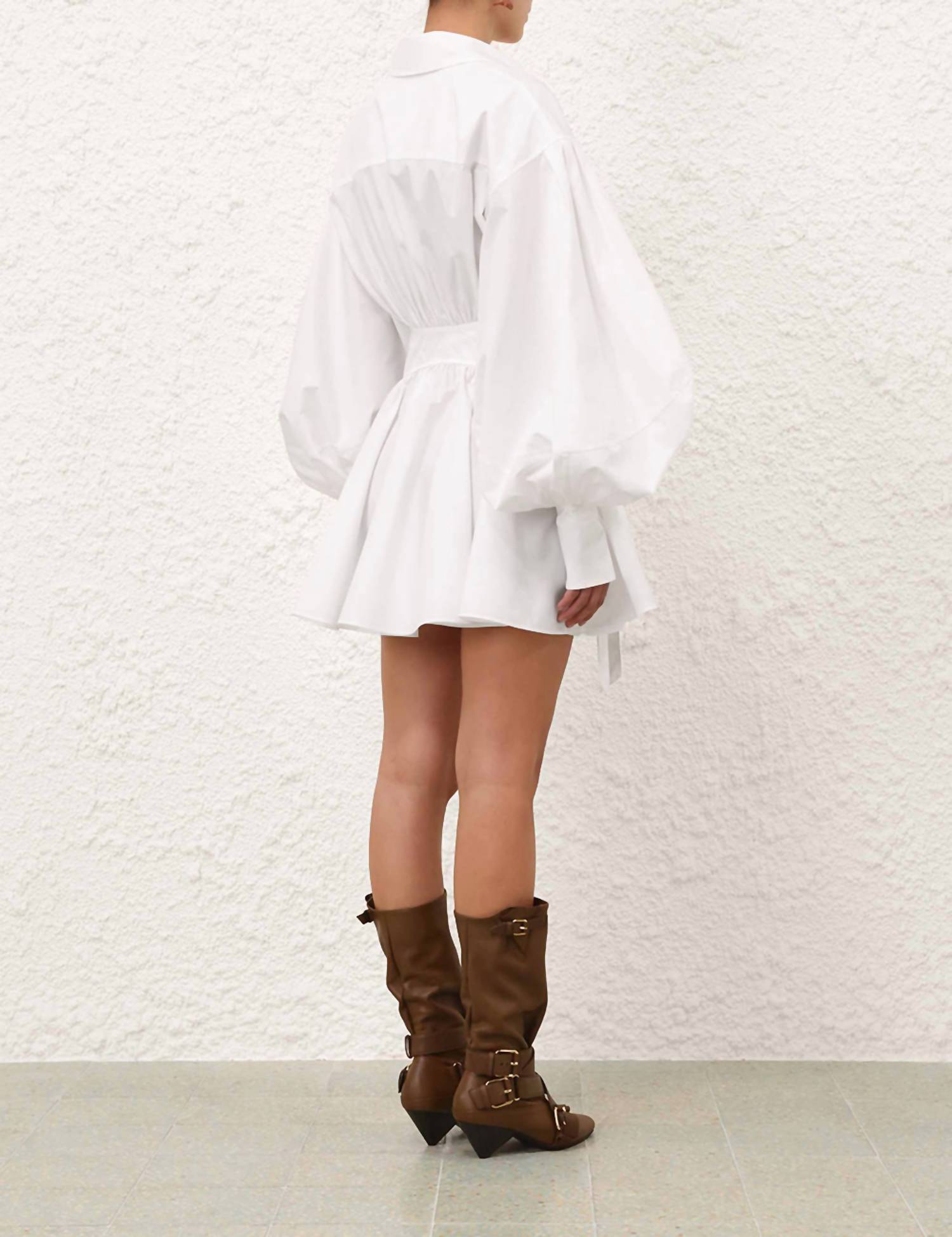 Zimmermann - Rebellion Poplin Mini Dress