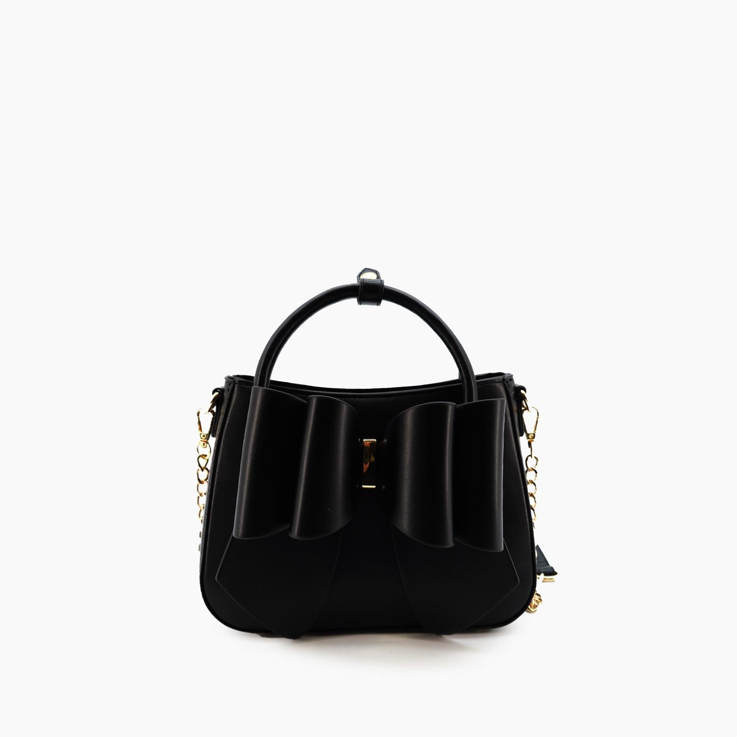 Like Dreams - Women's Madeline Bow Vegan Crossbody Bag