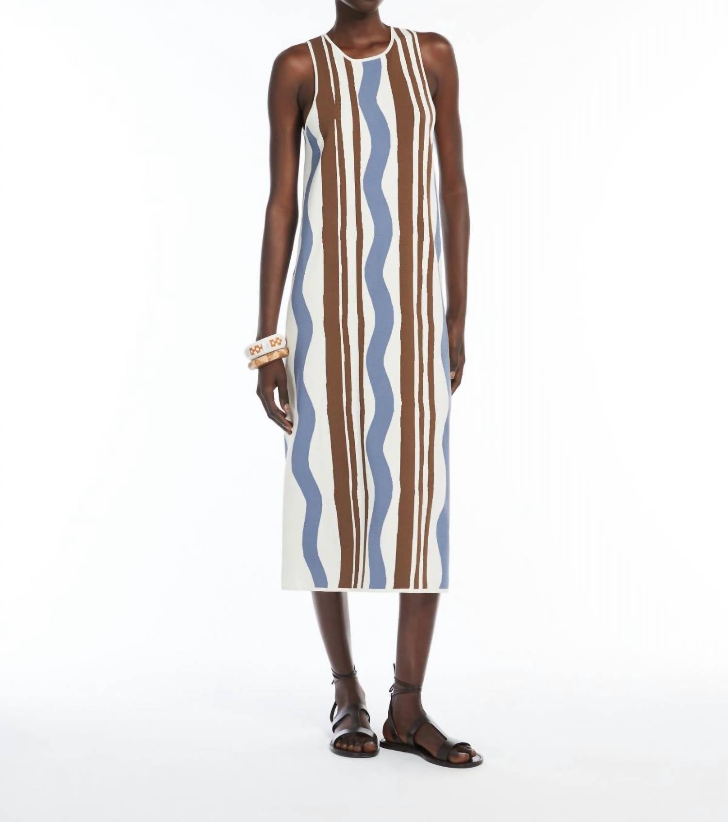 Weekend Max Mara - Patterned Viscose Yarn Dress