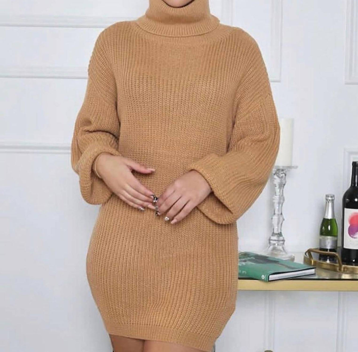 Hera Collection - Turtleneck Dress