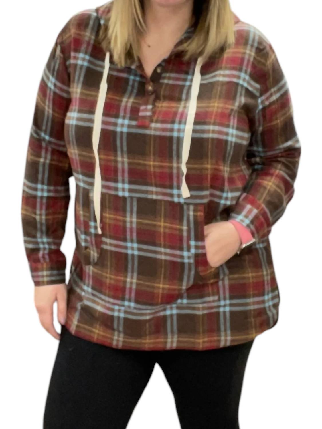 Kori - Color Stitched Brush Thermal Top