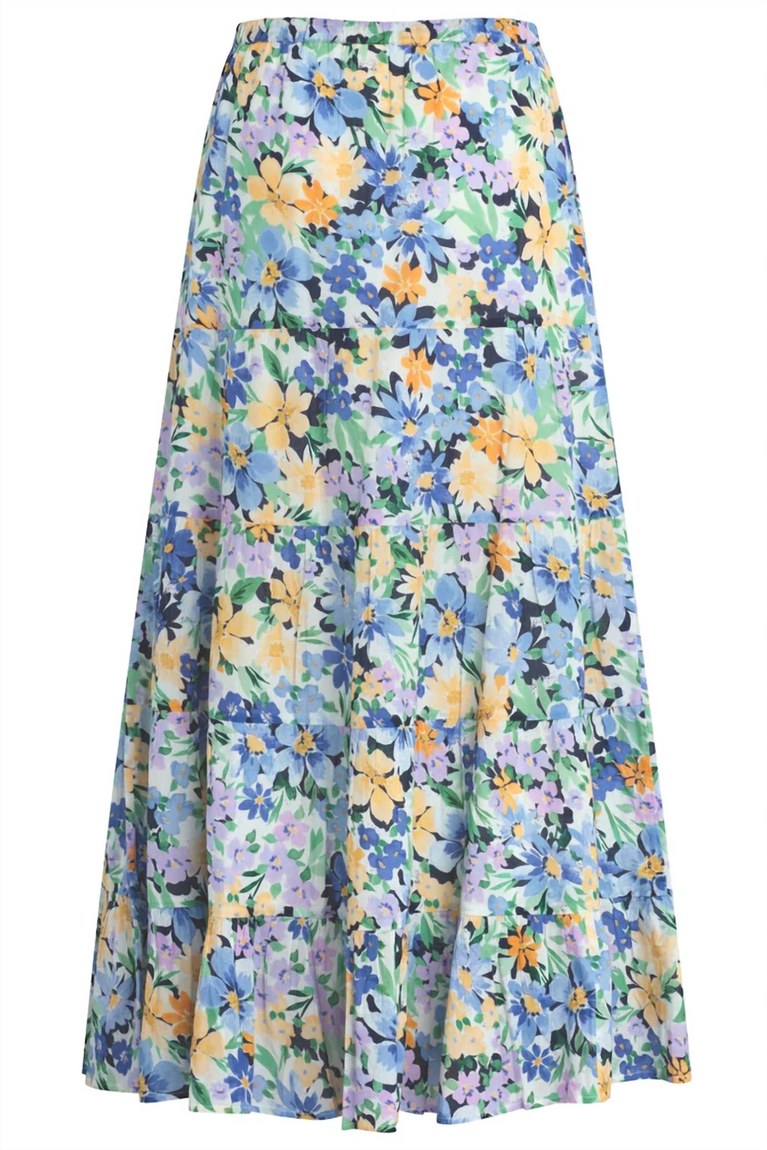 Bila77 - Women's Lotus Maxi Skirt