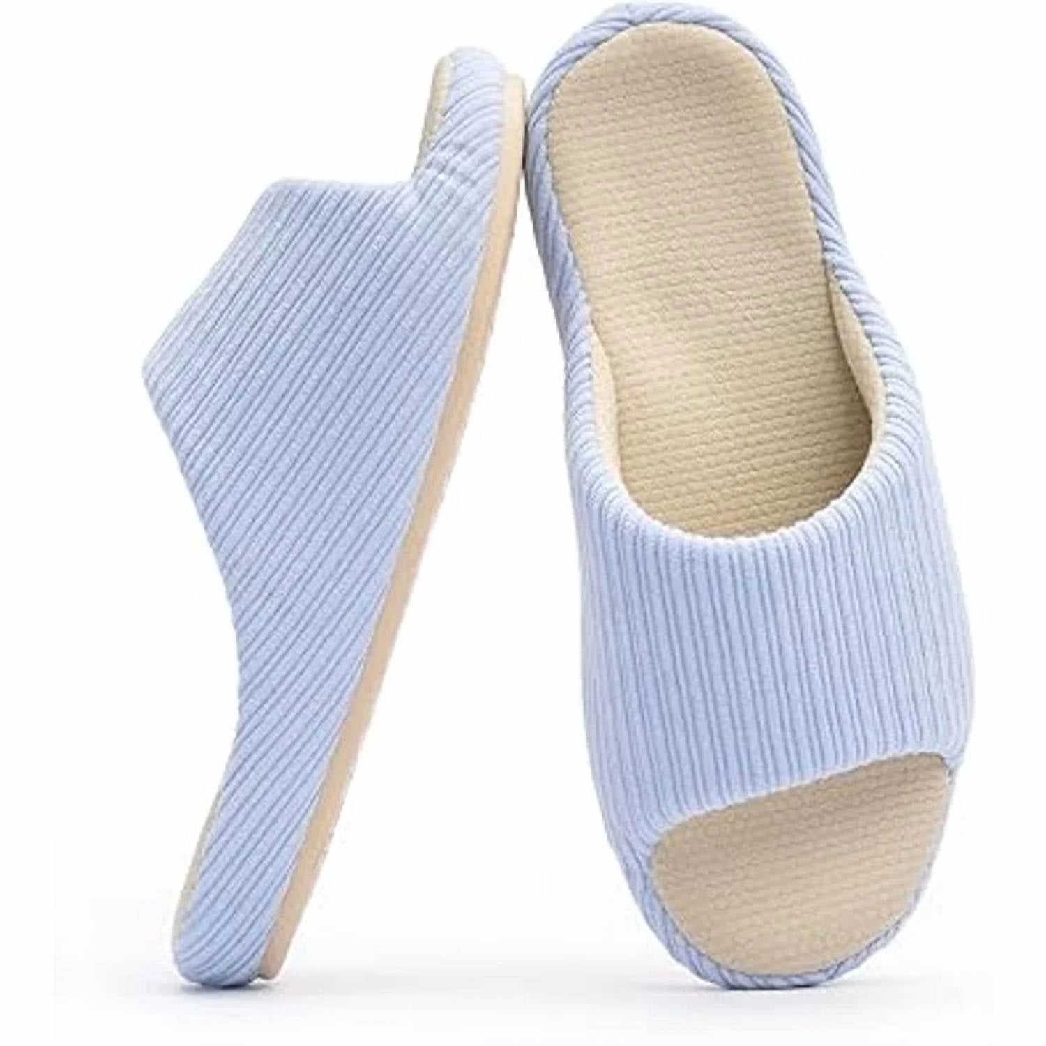 Chantomoo - Women's Memory Foam Rubber Sole Slippers