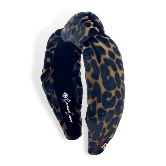 Brianna Cannon - Women's Leopard Puff Knotted Headband