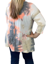Honeyme - Tie Dye 3/4 Top