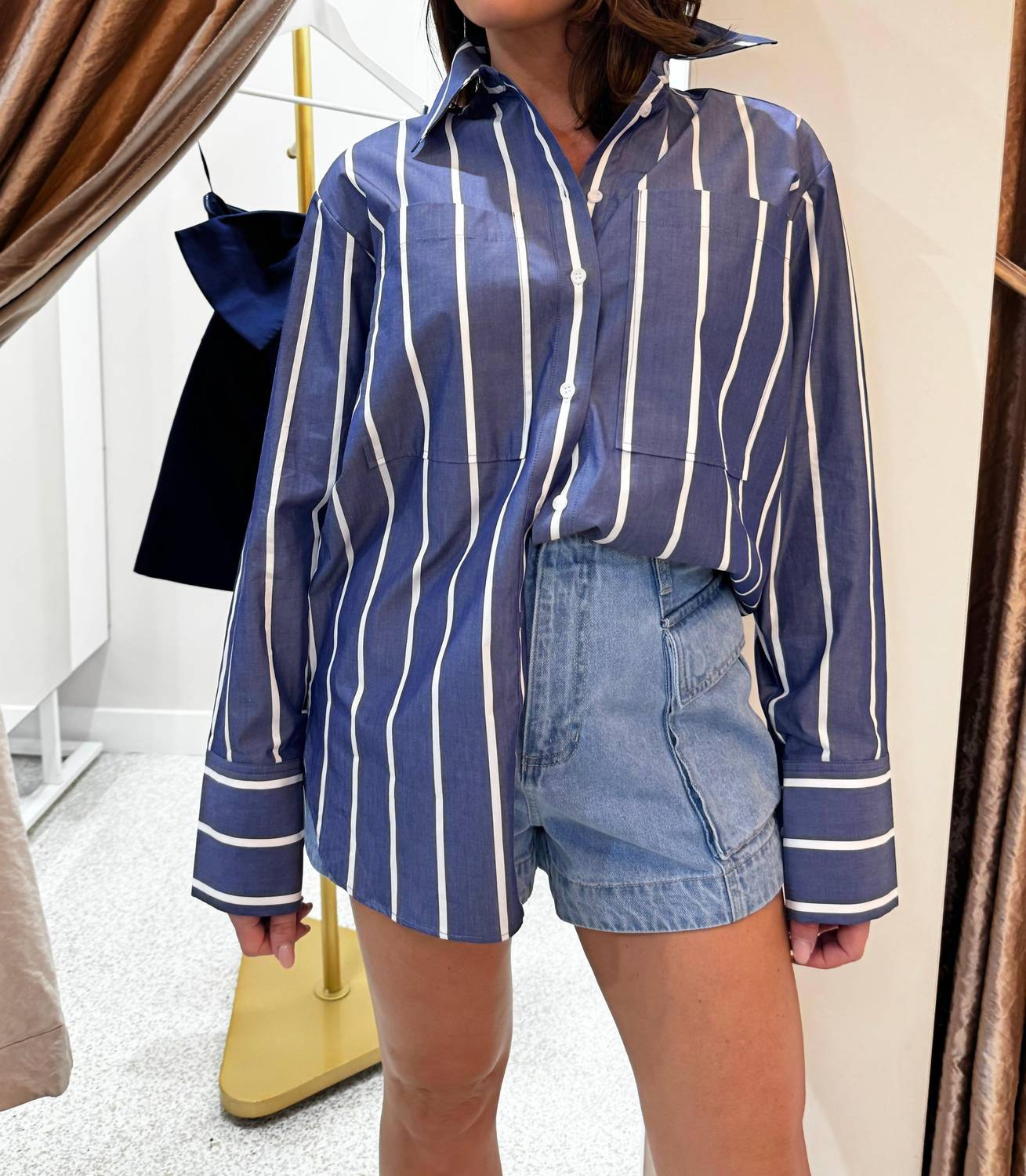 Shona Joy - Cambridge Long Sleeve Shirt