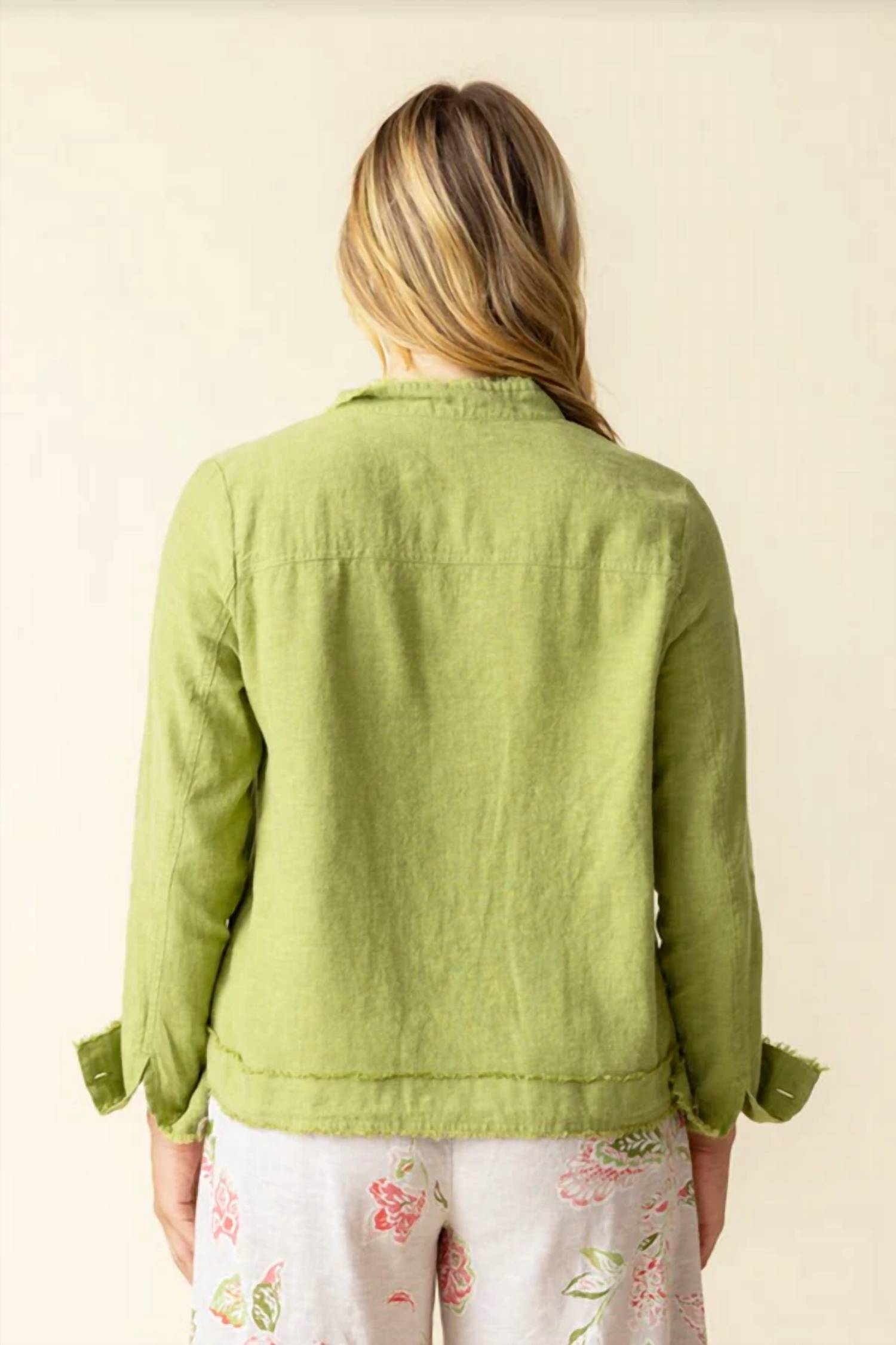 Habitat - Linen Solid Summer Breeze Jacket