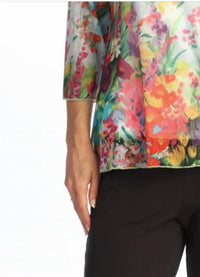 Jess & Jane - Crepe Mesh With Tank Top