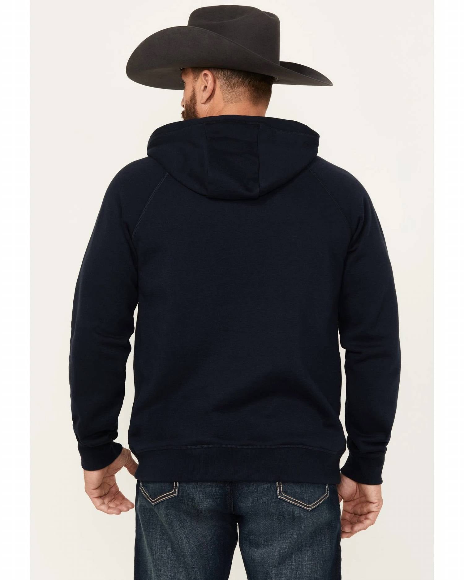 Rock & Roll Denim - Long Horn Desert Hooded Sweatshirt