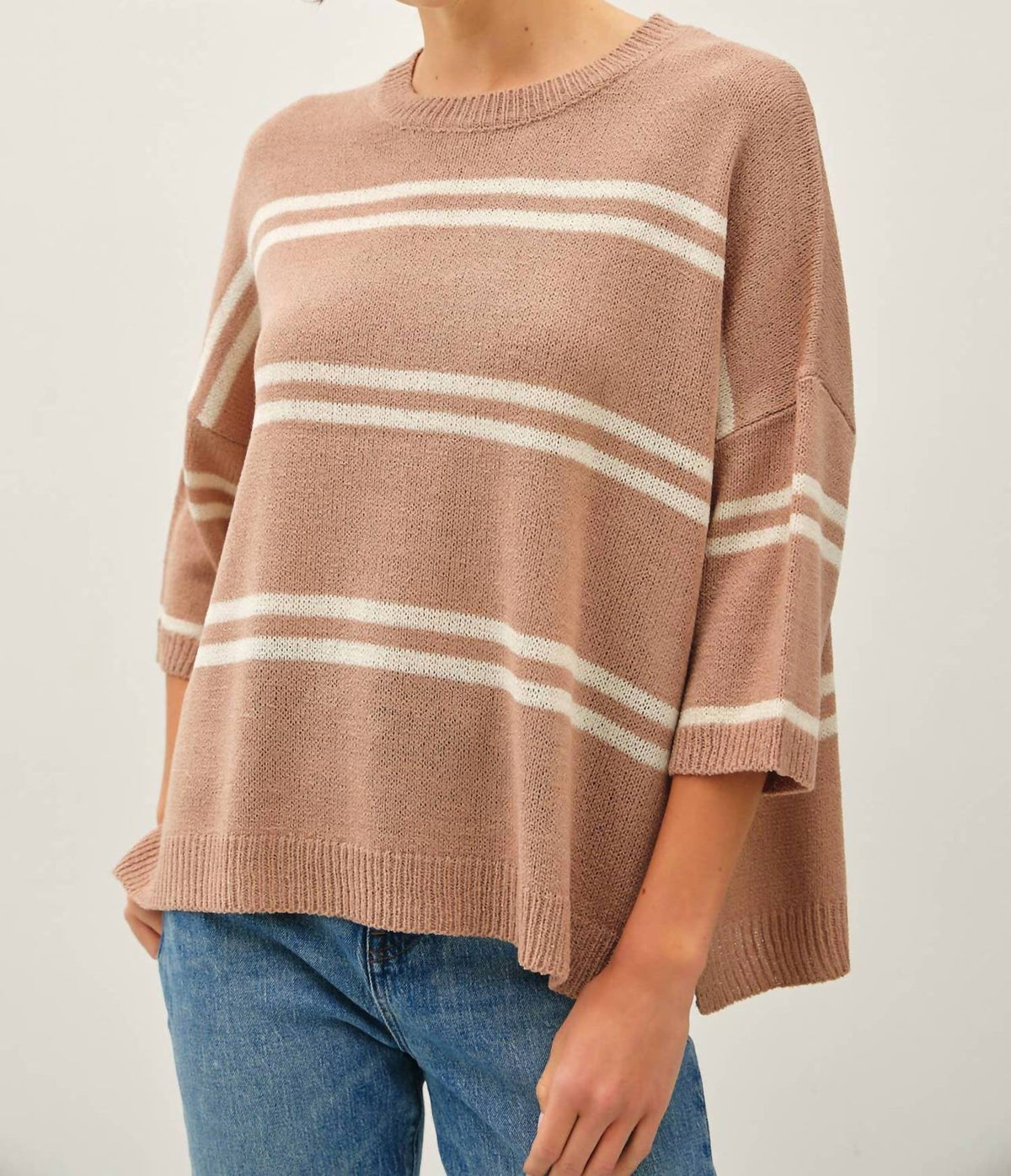 Be Cool - Striped Knit Sweater