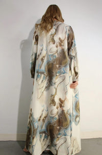 Mulla - Printed Cardigan & Pants Set