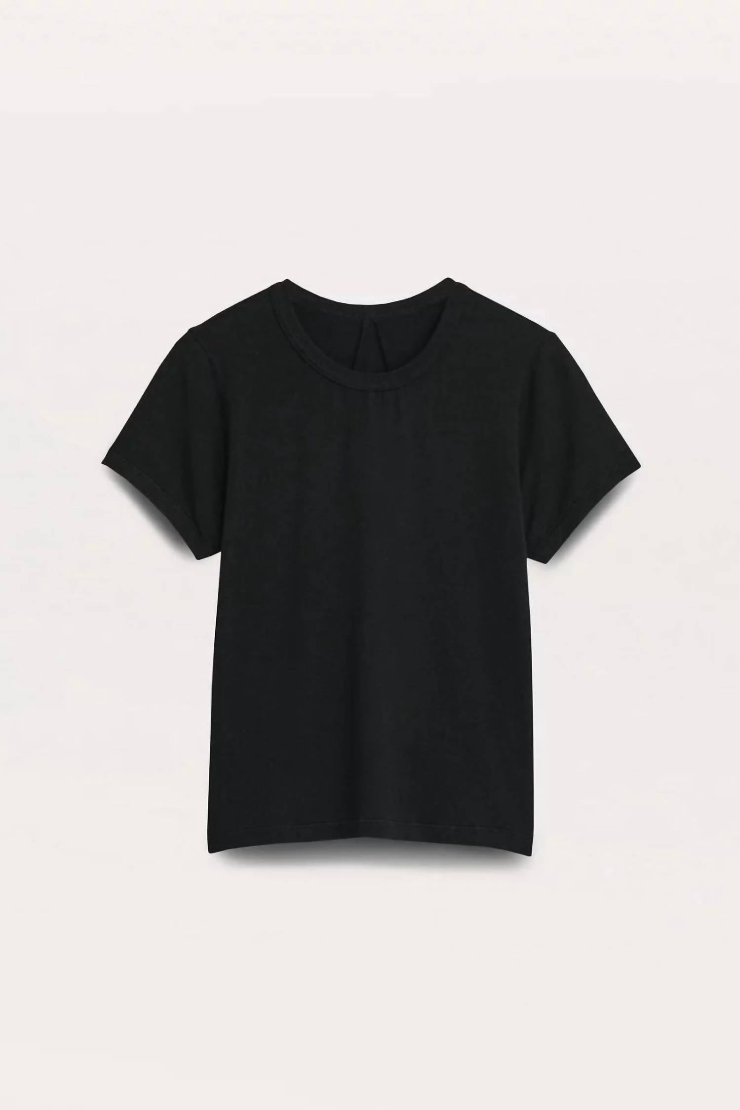 Rag & Bone Luca Baby Tee in black - women's t-shirt - view 6