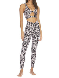 Beach Riot Cara Legging in baby pink - women's pants
