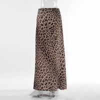 Trendsi - Animal Print Maxi Skirt