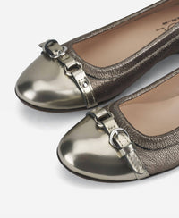 AGL Women's Monika Pebble Flat in metallic - women's flats - view 4