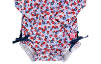 Rufflebutts - Baby Girls' One Piece Rash Guard Swimsuit