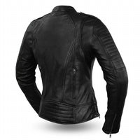 First Mfg Co. - Biker Motorcycle Leather Jacket