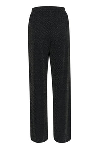 Kaffe - Kaellie Glitter Jersey Wide Leg Trousers