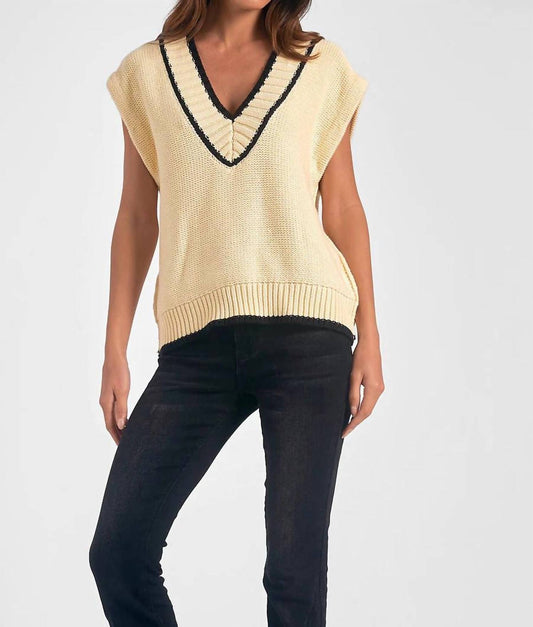 Elan - V-neck Sweater Vest