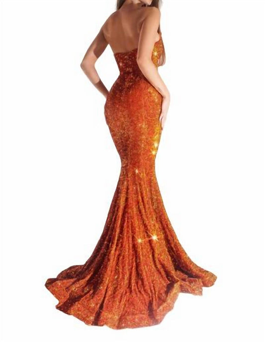 Portia&Scarlett - Strapless Sequin Mermaid Dress.