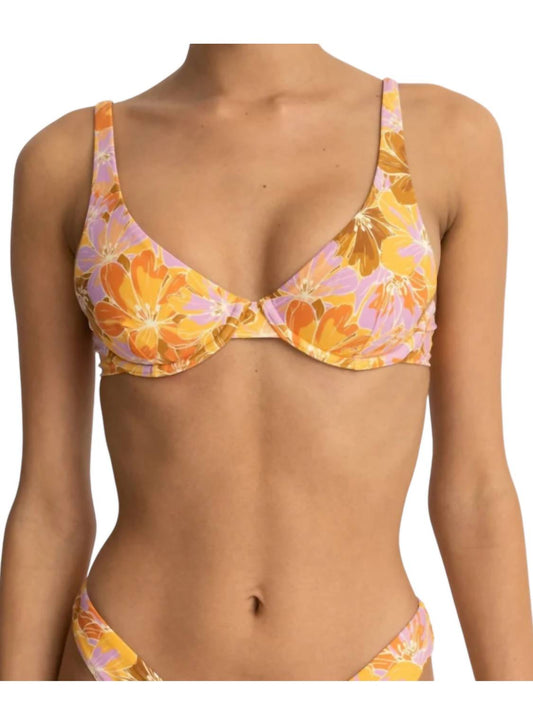 Rhythm. - Mahana Floral Underwire Bikini Top