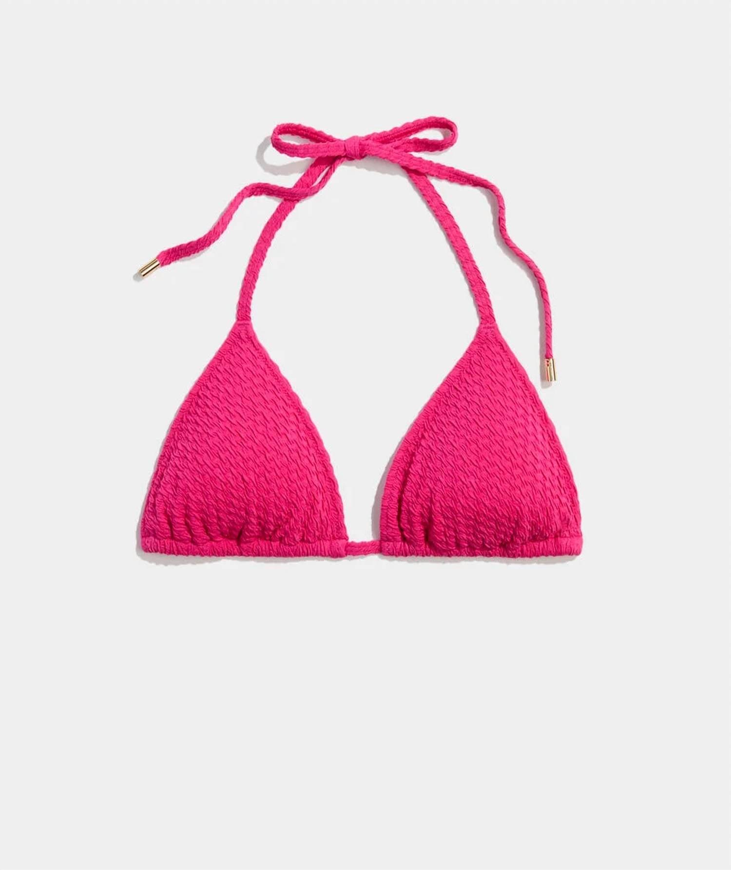 Vineyard Vines - Textured Seagrove String Bikini Top