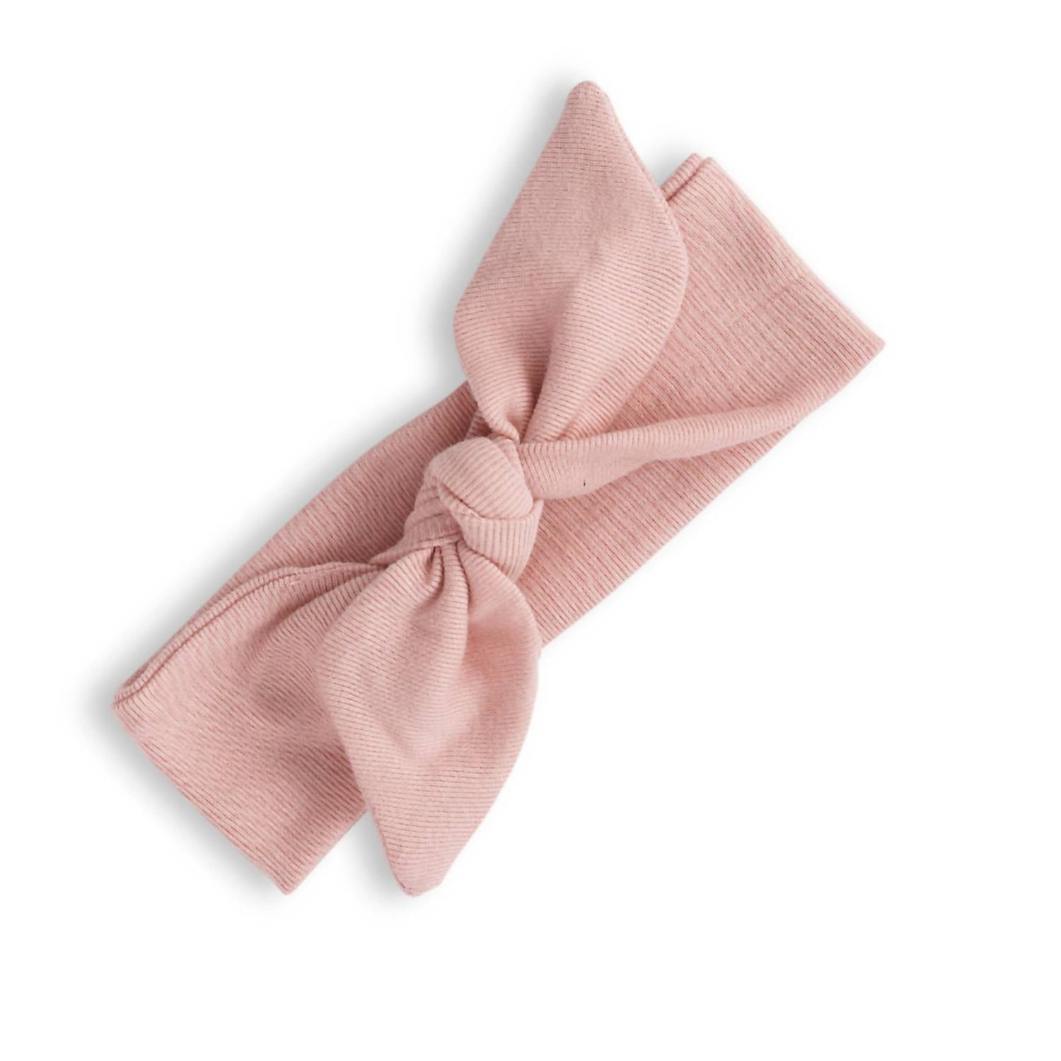 Tesa Babe "Lucy Bow" Headband for Baby Girls in coral - kids' accessory