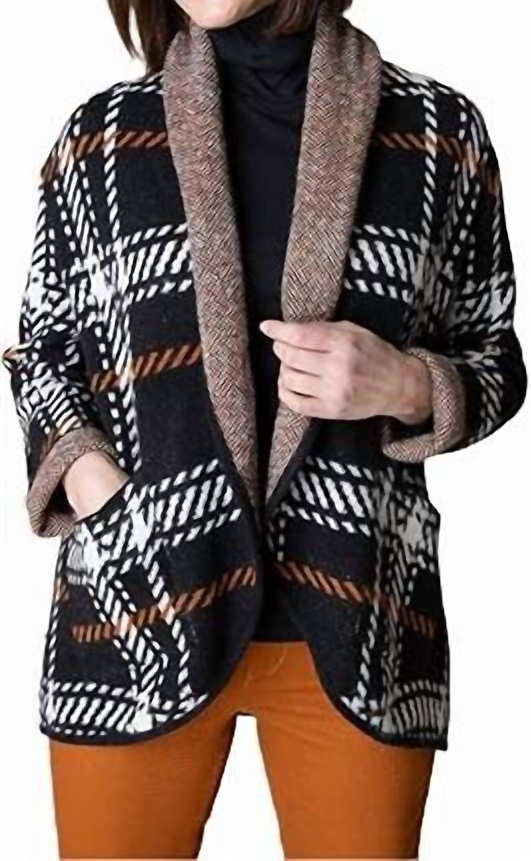 Habitat - Plaid cardigan
