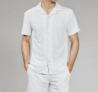 7Diamonds - Ponce Terry Cloth Camp Shirt