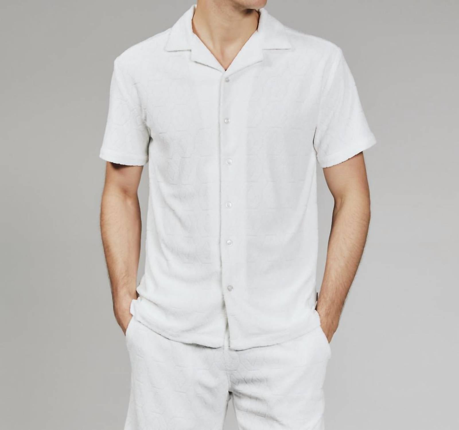 7Diamonds - Ponce Terry Cloth Camp Shirt