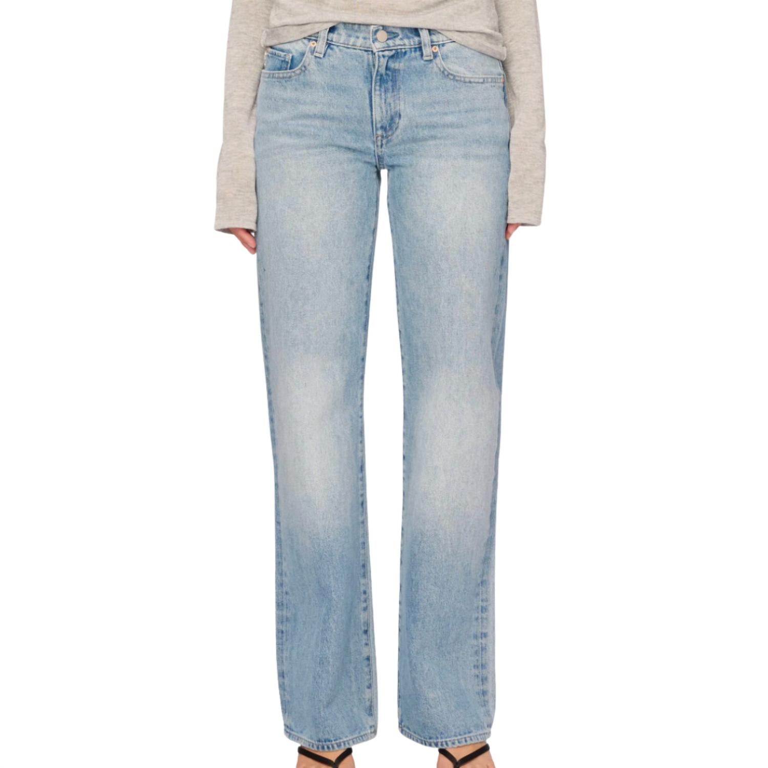 DL1961 - Women's Women's Drue Low Rise Straight Jean in daydream - women's jeans