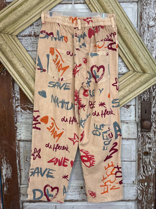 Paperlace - Women's Love Graffiti Pant