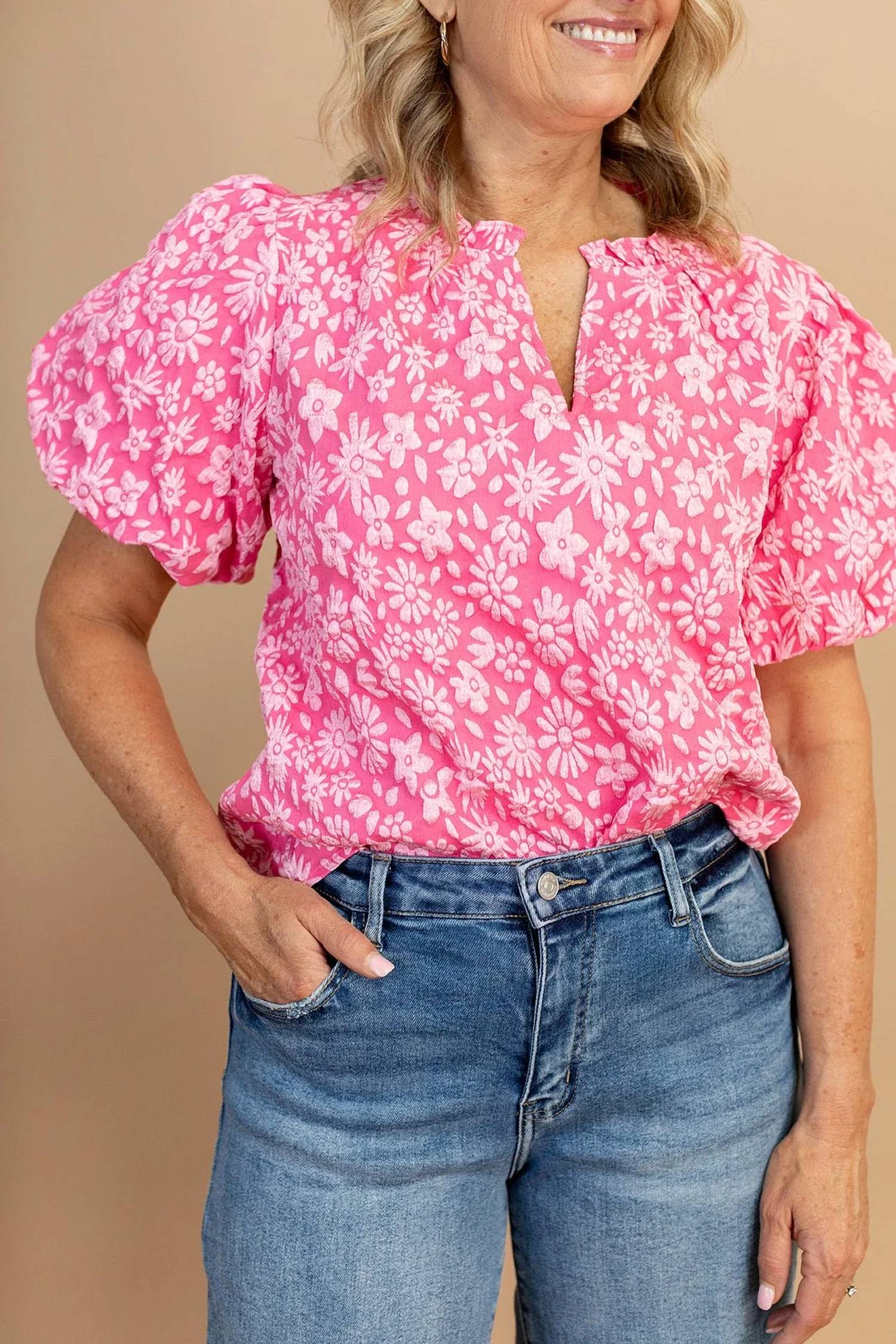 Bibi - Iris Floral Shirt