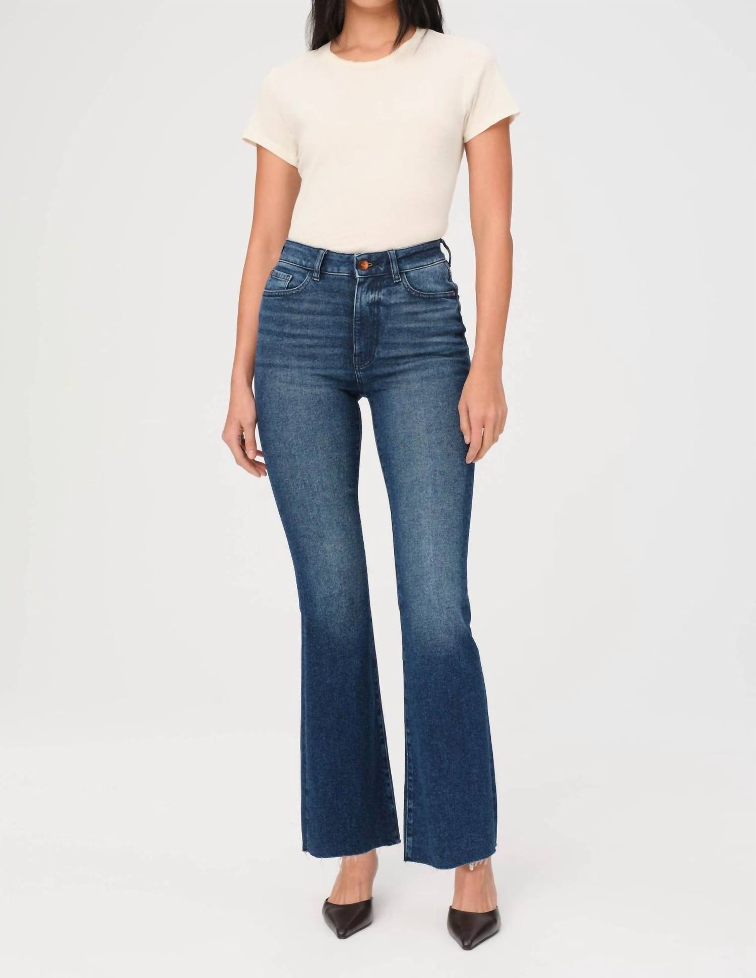 Warp + Weft - Nao Plus High Rise Bootcut Jeans