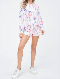 Phil Love - Rainbow Leopard Shorts Set