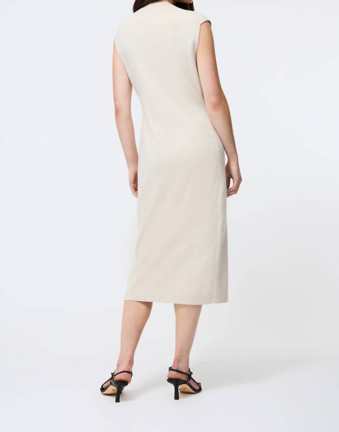 French Connection - Marley Knit Button Down Midi Dress
