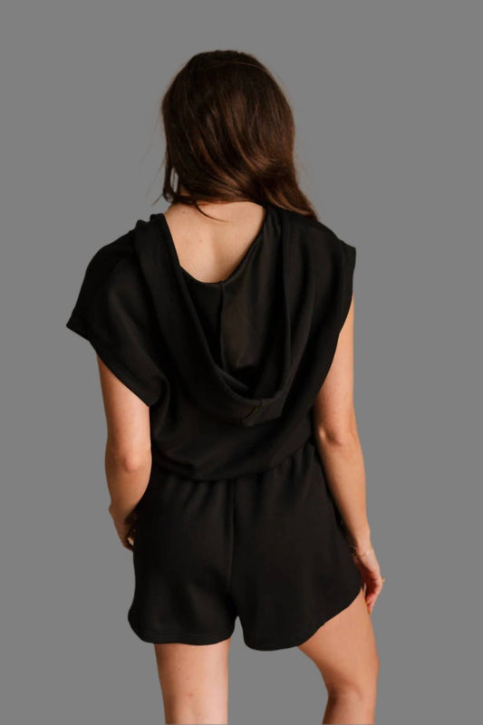 Hyfve - Carrie Half Zip Hooded Romper