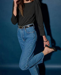 Nation Ltd - Amelie Envelope Neck Top