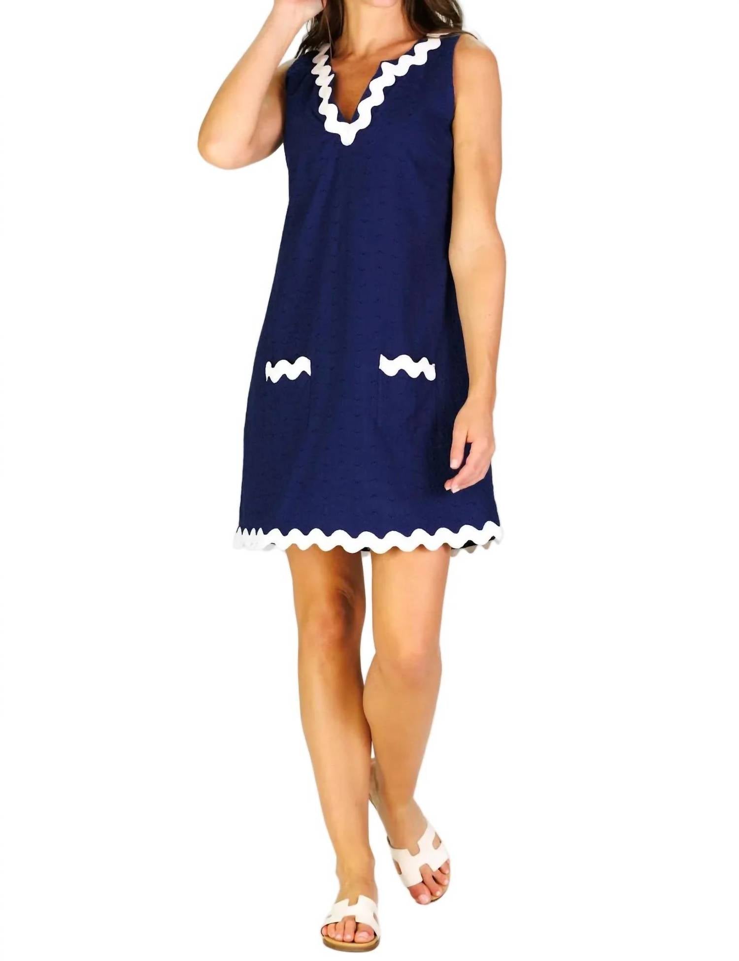 Duffield Lane - Eyelet Ric Rac Grand Dress