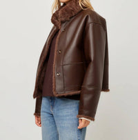 Fifteen Twenty - Mackenzie Reversible Faux Fur Coat