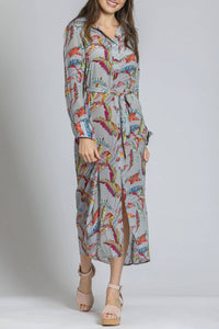 Apny - Floral Packet Dress
