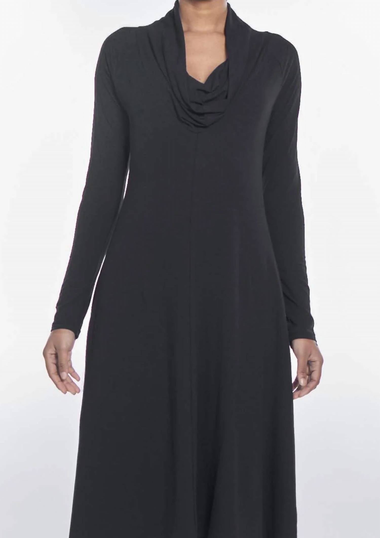 Matthildur - Sofia Cowl Neck Midi Dress