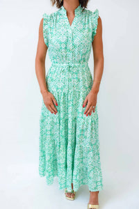 Pinch - Leaf Me Breathless Floral Maxi Dress