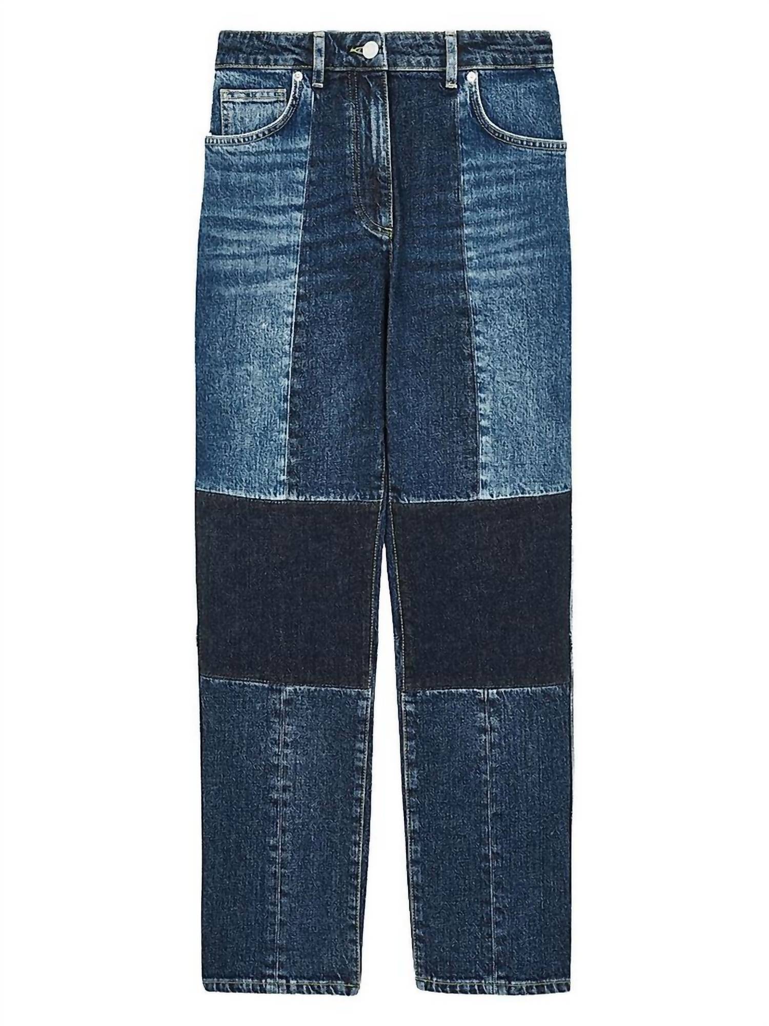 Reiss - Birch Patchwork Straight Leg Jean