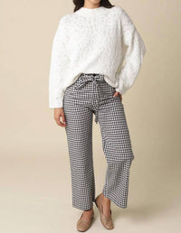 Olivaceous - Charlie Gingham Pant
