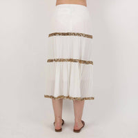 Rose & Rose - Sequin Stripe Skirt