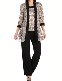 R&M Richards - Two-piece Special Occasion Pant Set