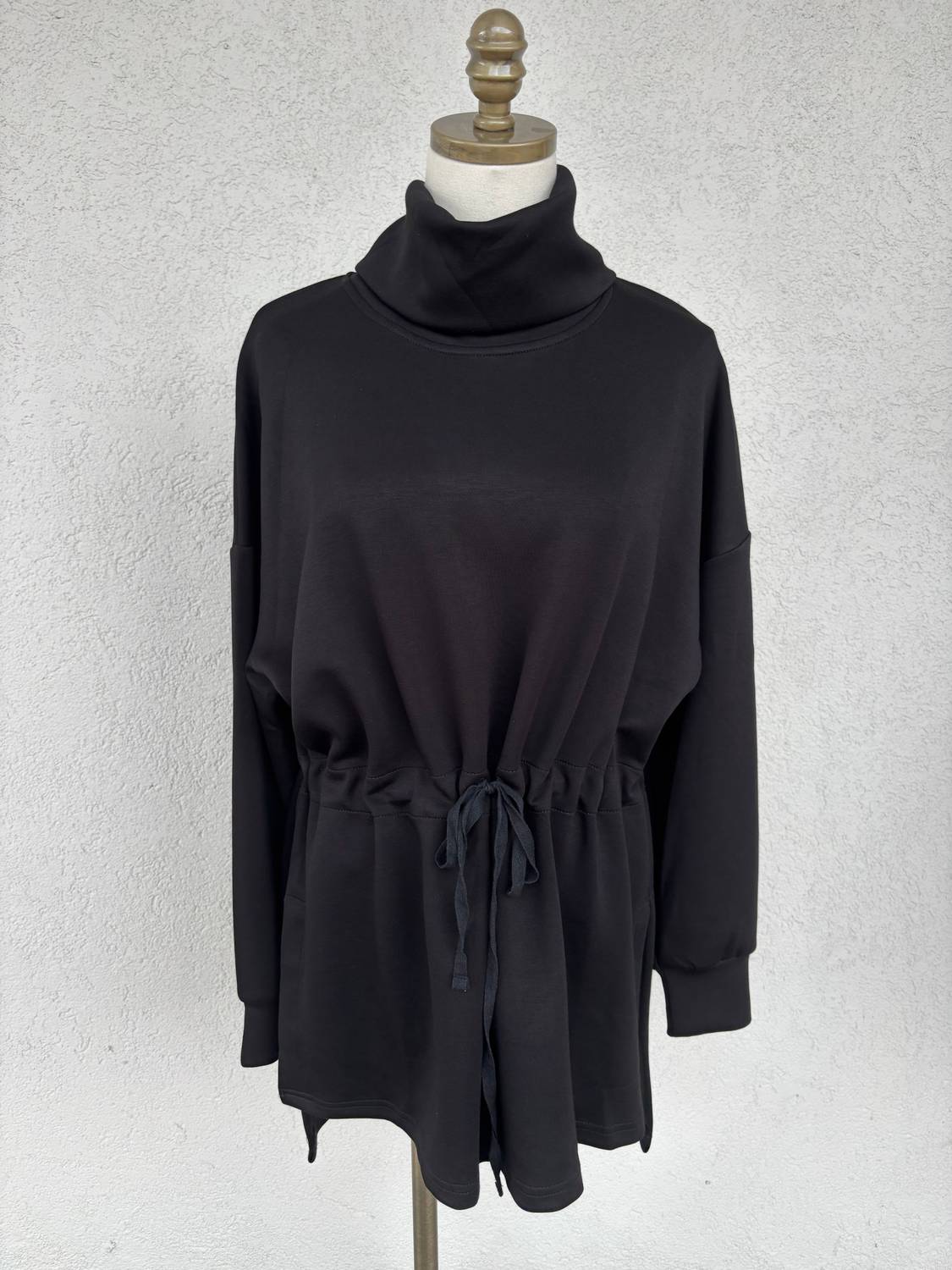 P.CILL Women's My Perfect Modal Top in black - women's long sleeve top