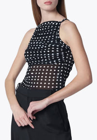 Patou - Recycled Nylon Ruched Top
